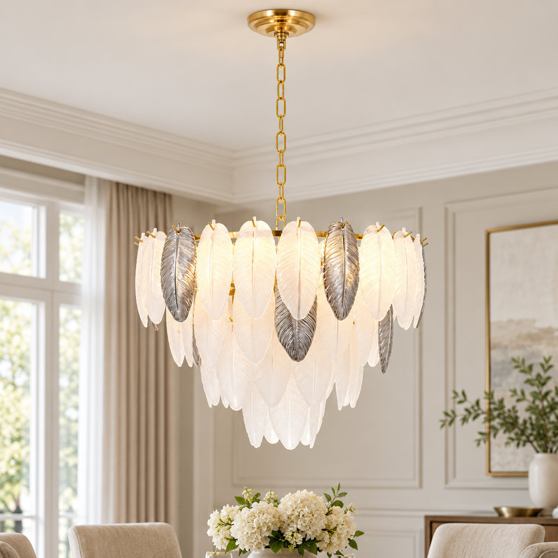 8 - Light Dimmable Empire Chandelier