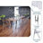 Transparent Acrylic Folding Chair with Stainless Steel Frame and Footrest – Stackable Open-Back Side Chair-1072969774
