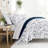  Down Alternative Forget Me Not Reversible Comforter Set-2094243709