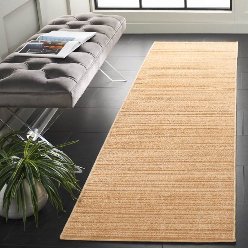Fazia Performance Solid Color Rug, Runner 2'2" x 8'