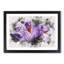 Purple Crocus Flower - Framed Print-56892640-56892642