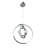 Mitchelton 3 - Light Dimmable LED Geometric Chandelier