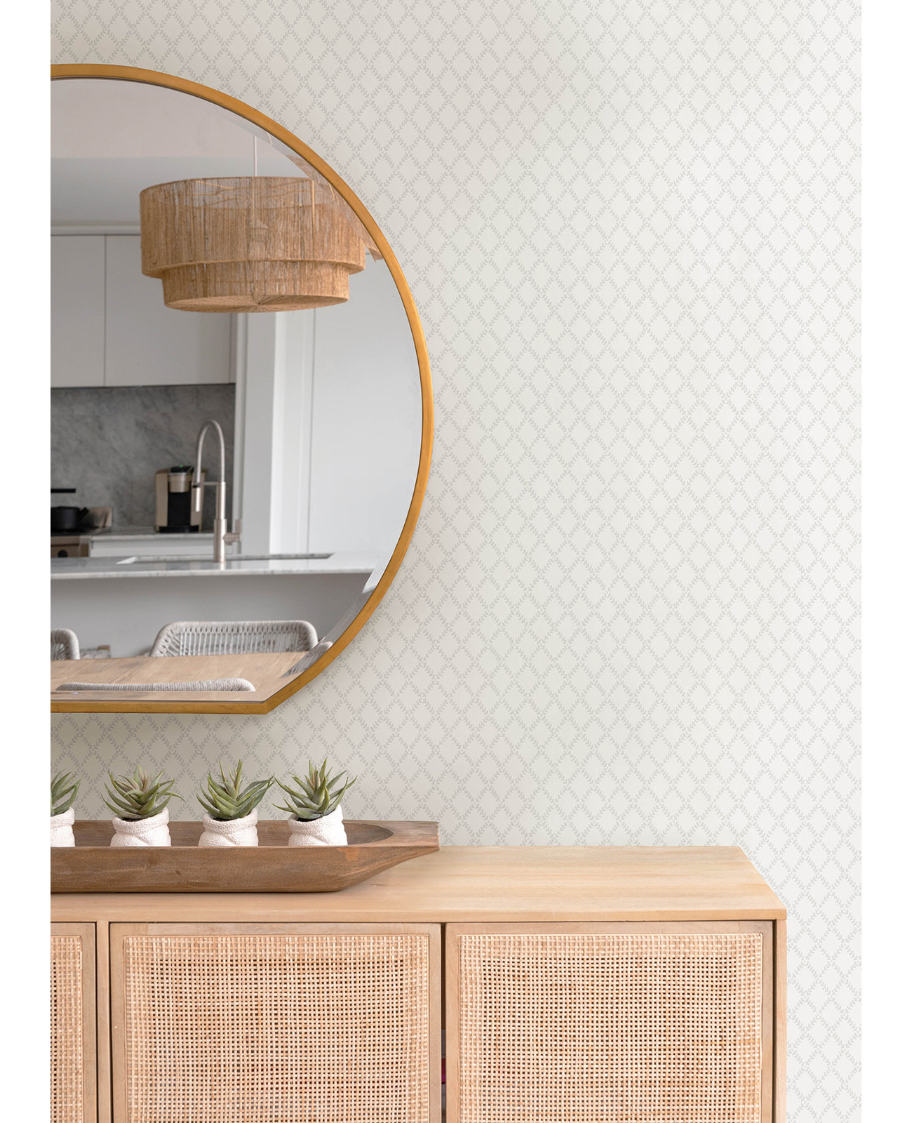 Stellan Wallpaper Roll, Gray