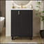 Meuble-lavabo 24 po avec rangement latéral ouvert-489107577