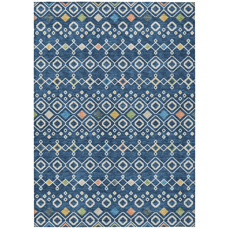 Aleighna Area Rug with Non-Slip Backing