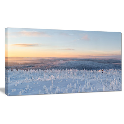 " Winter Landscape In Lapland "