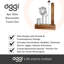 Ensemble d'outils de bar 6 pièces - Acacia / acier inoxydable