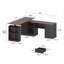 Bureau ergonomique Churubusco