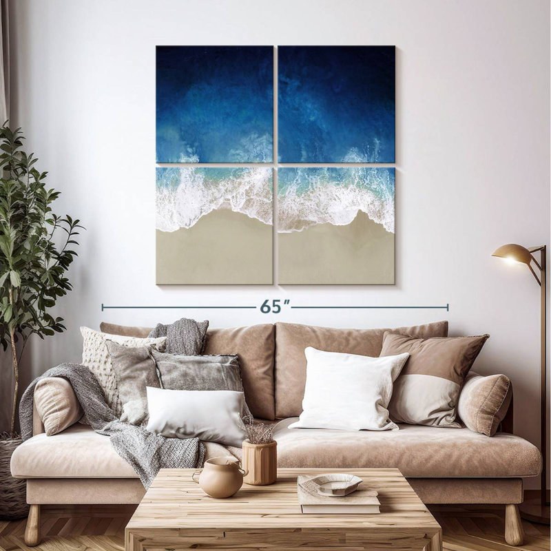 Gillard Indigo Ocean Waves I