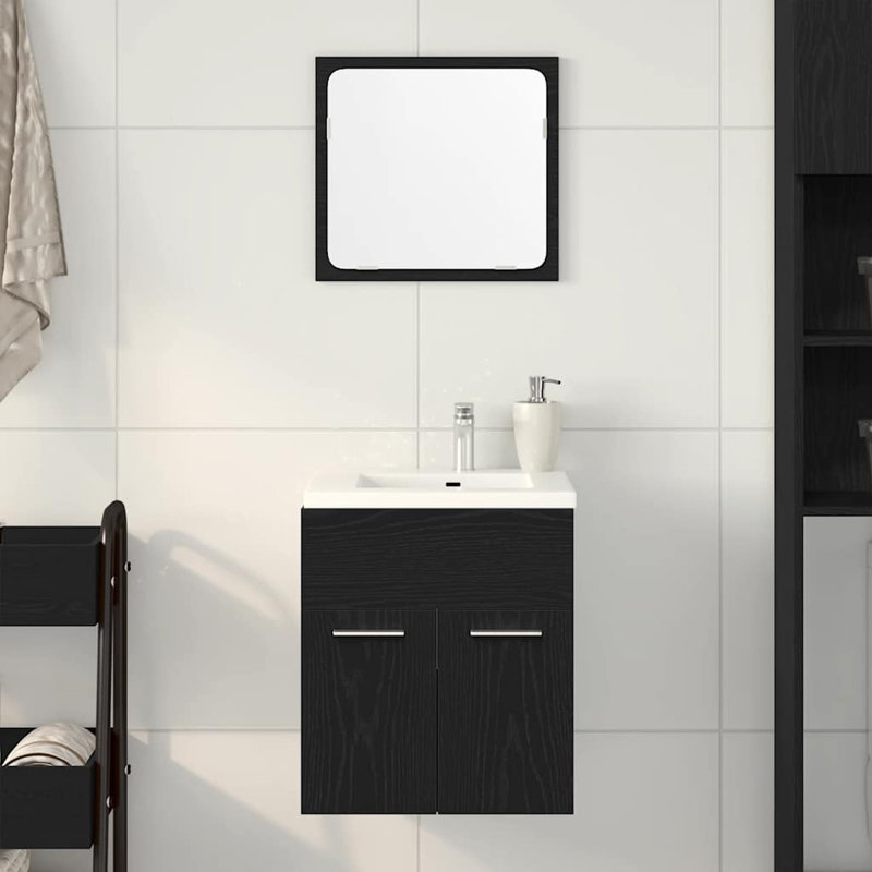 Aricia Bathroom Furniture Suite, Black