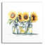 «Sunflower Composition» par Svetlana Aleynikova, art mural en verre acrylique-1252065633