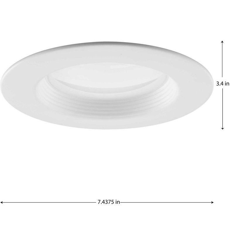 1-Light Modern 1000 Lumen LED Recessed Trim Downlight
