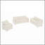 Ensemble de canapés modernes avec coussins rembourrés et moelleux avec coussins à double couche et poches de rangement latérales pour le salon, beige-1289604420-1289604443