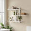 3 Piece Wood Bracket Shelf