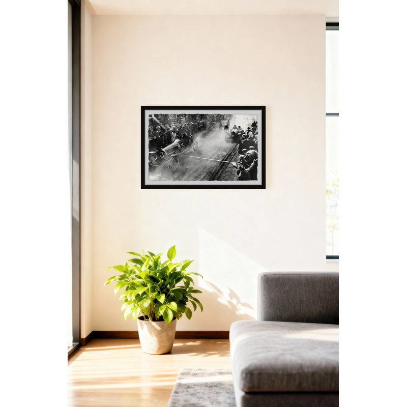 «Moment of Triumph», reproduction encadrée, H 16 po x l 24 po