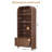 70'' Tall Arched Storage Display Cabinet-551379645