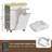 25.59 " W Kitchen Cart-114207940