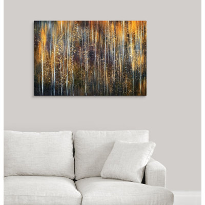 « a automne song », reproduction sur toile