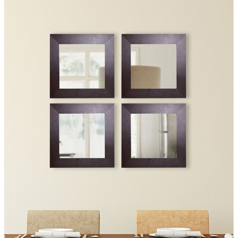 Ensemble de miroirs 4 pièces Dematteo