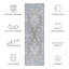 Tapis oriental performance lavable à la machine czarnetzki-174261269