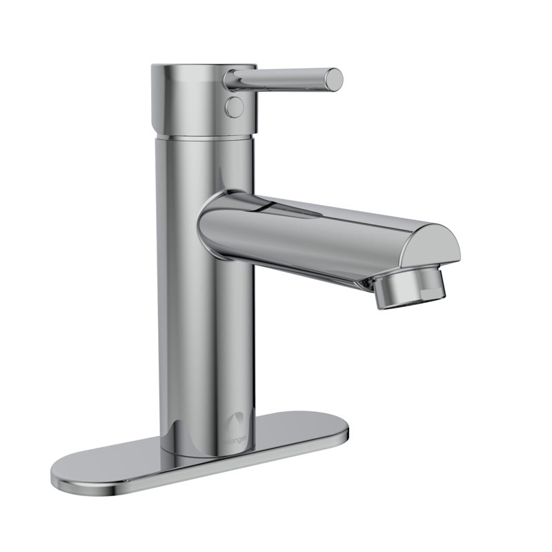 Delphi Single-handle Bathroom Faucet with Drain Assembly, Polished Chrome