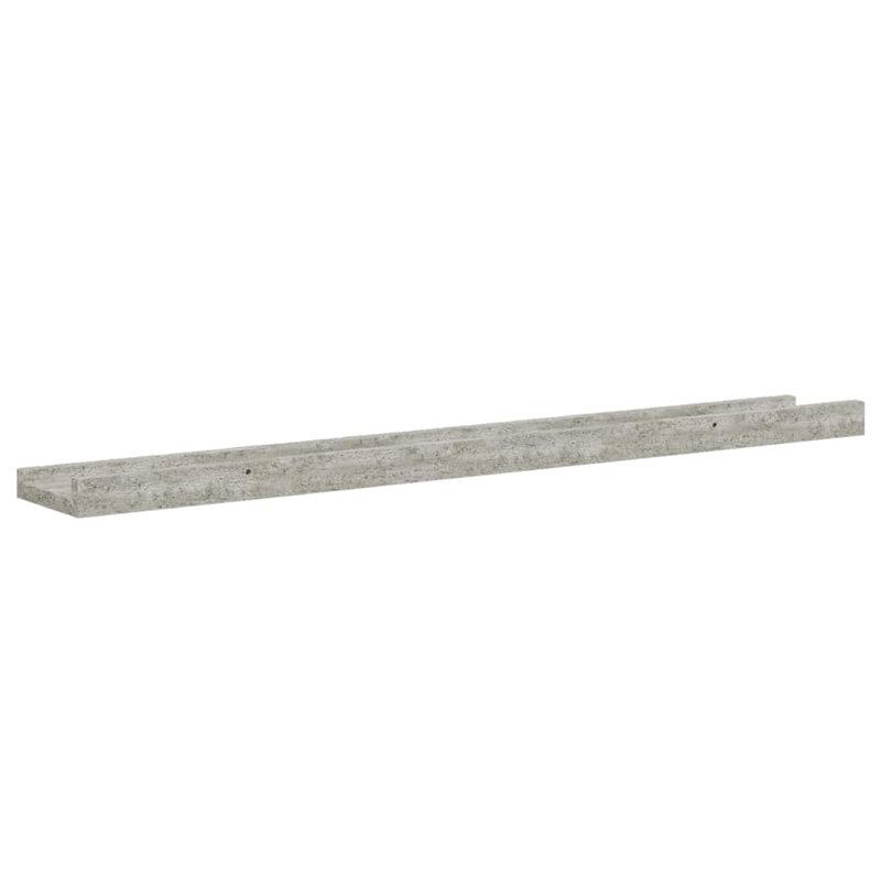 Floating Shelf, 1.2'' H x 31.5'' W x 3.5'' D, Gray
