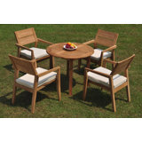 Donner Outdoor 3 - Piece Teak Bistro Set