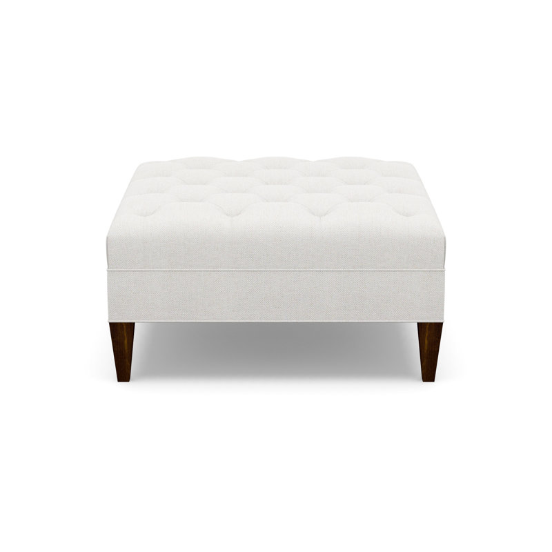 Square Ottoman, Walnut, 8240-70
