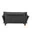 Fauteuil d'appoint simple en chenille de style moderne avec méridienne et canapé-lit pour salon, chambre à coucher