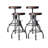 Swivel Counter Stool with Metal Frame-1034073692-951660728
