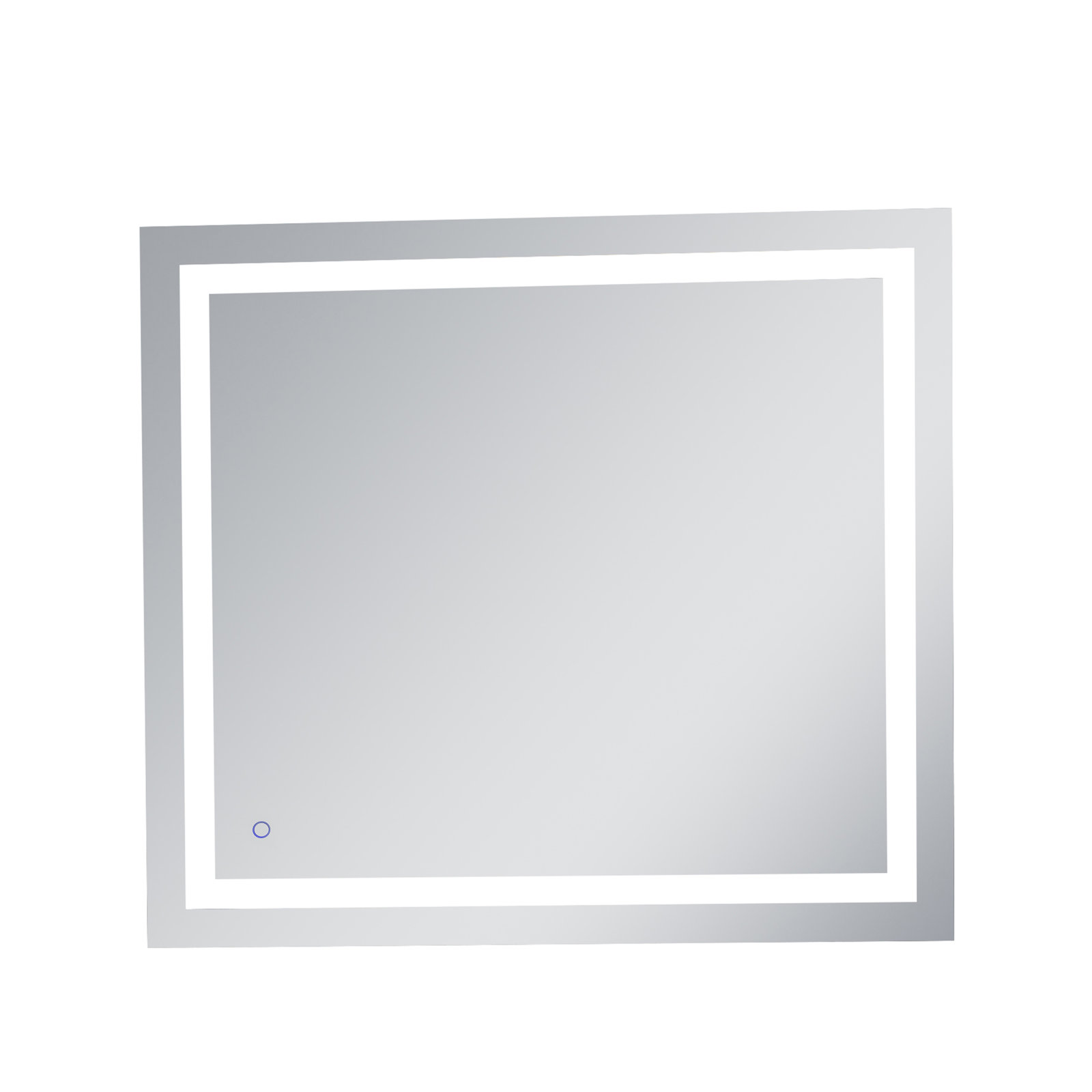 Scoles Flat Wall Mirror, 40" x 36"
