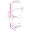 Wood Free Standing Magazine Rack-338352445