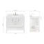 Bayhill 42'' Free Standing Single Bathroom Vanity with Quartz Top-2001096747-2001096745-1949441688