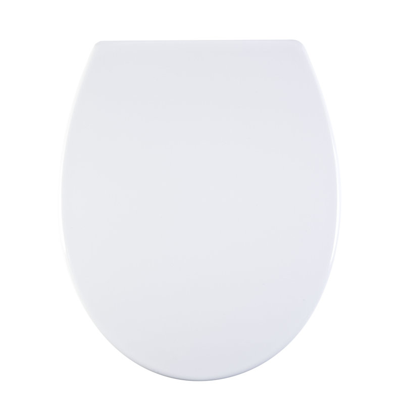 Salvatore Soft Close Round Toilet Seat, White