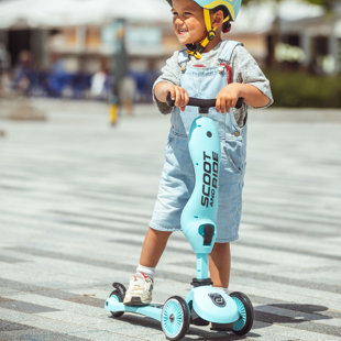 Scoot & Ride 2-in-1 Ride-On & Stand Scooter, Ages 1-5, Highwaykick 1, Forest