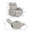 Fauteuil inclinable de massage inclinable électrique-1035414631