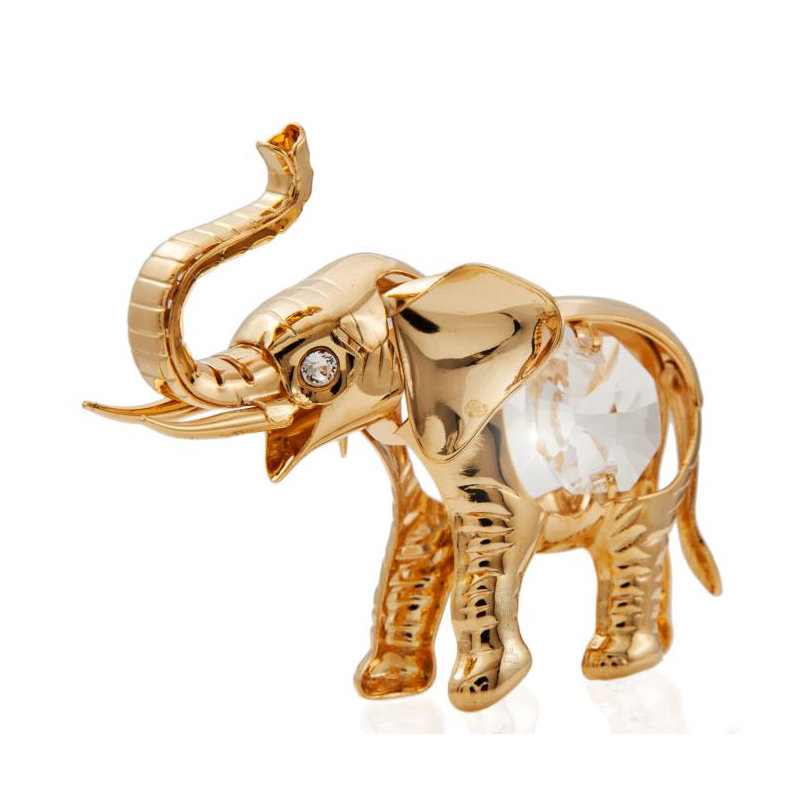 Ornement figurine suspendue mini éléphant
