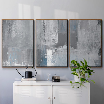 Tranquil Blues - Toile encadrée multi-pièces