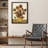 Sunflower Embrace Framed Collage Art