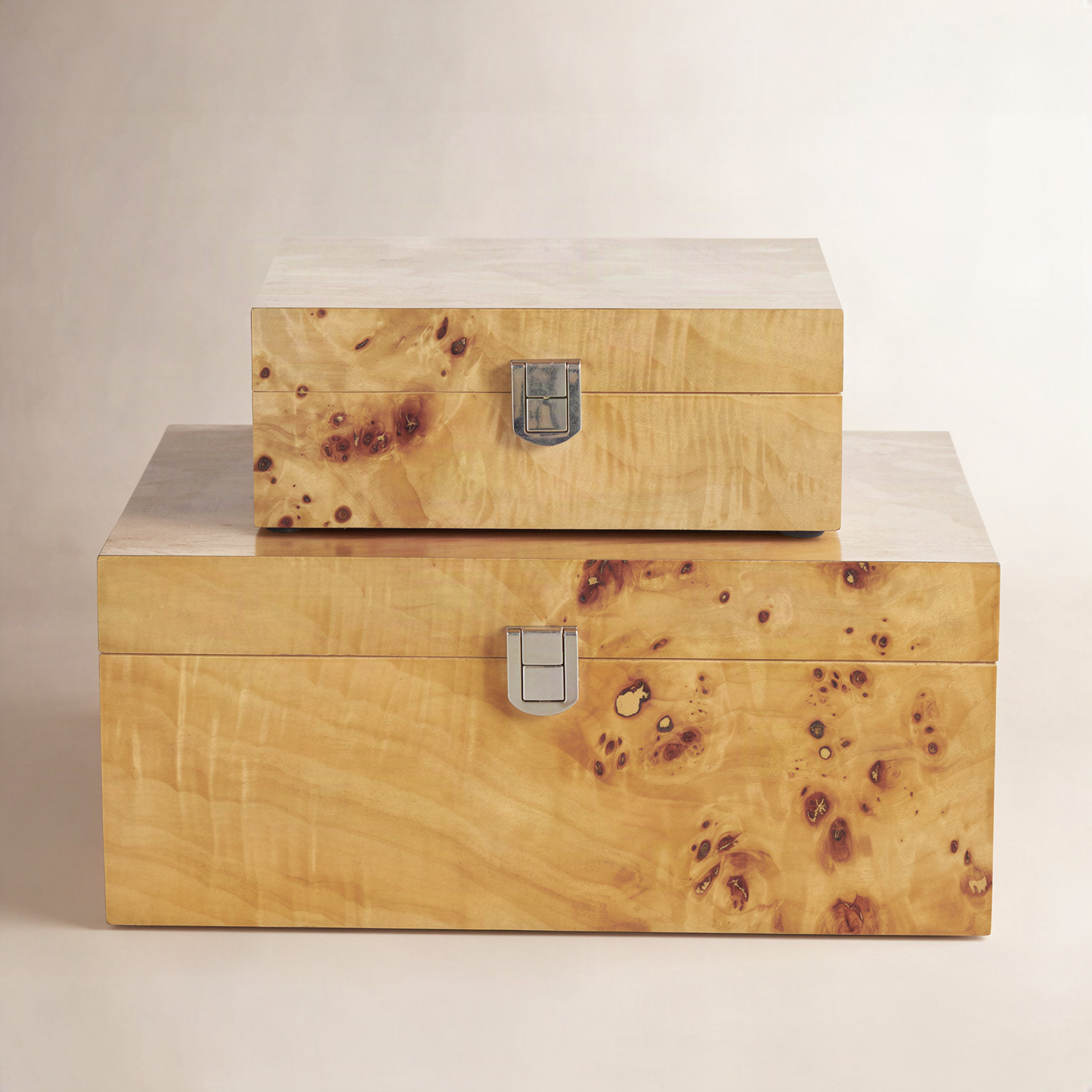 Cole And Grey Wood Storage Box Set