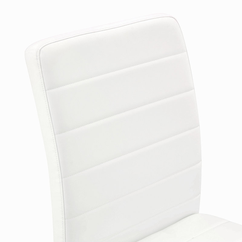 Ensemble de 6 chaises robustes: coussin de 2,1 po d'épaisseur, structure en fer, pour la maison ou le bureau. Couleurs classiques, valeur