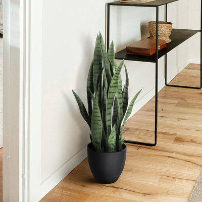 Artificial Sansevieria Snake Plant in Pot
