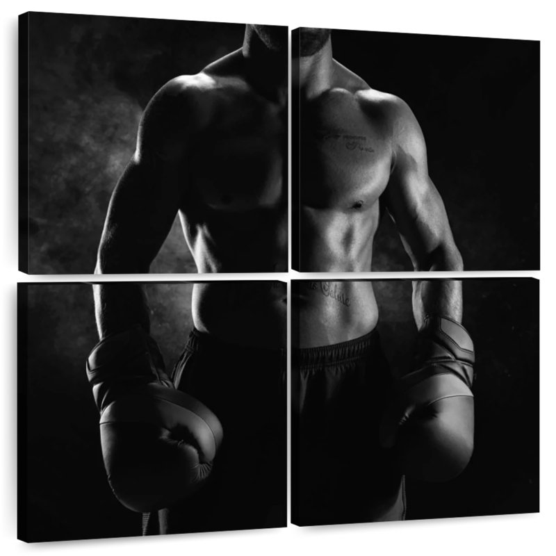 Sireci Muscular Boxer, 57" H x 57" W