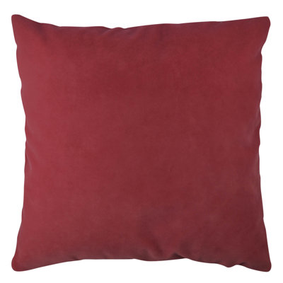 Coussin marron de qualité supérieure, 16,9 po x 16,9 po | 100% polyester, rembourrage en silicone | Lavable et repassable avec fermeture à glissière dissimulée | Idéal pour la décoration intérieure et le confort | Ajout doux et élégant à tout espace