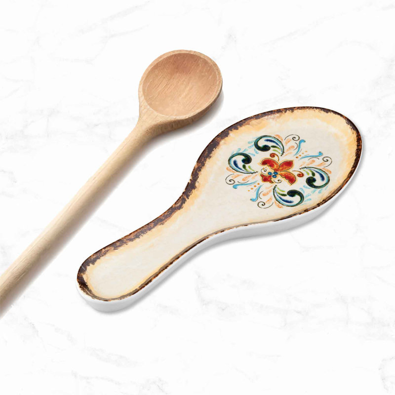 Melamine Oval Spoon Rest