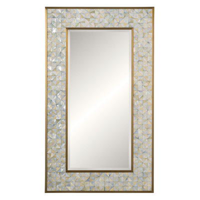 Taj Metal Rectangle Mirror