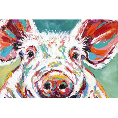 Piggy II by Carolee Vitaletti - Painting