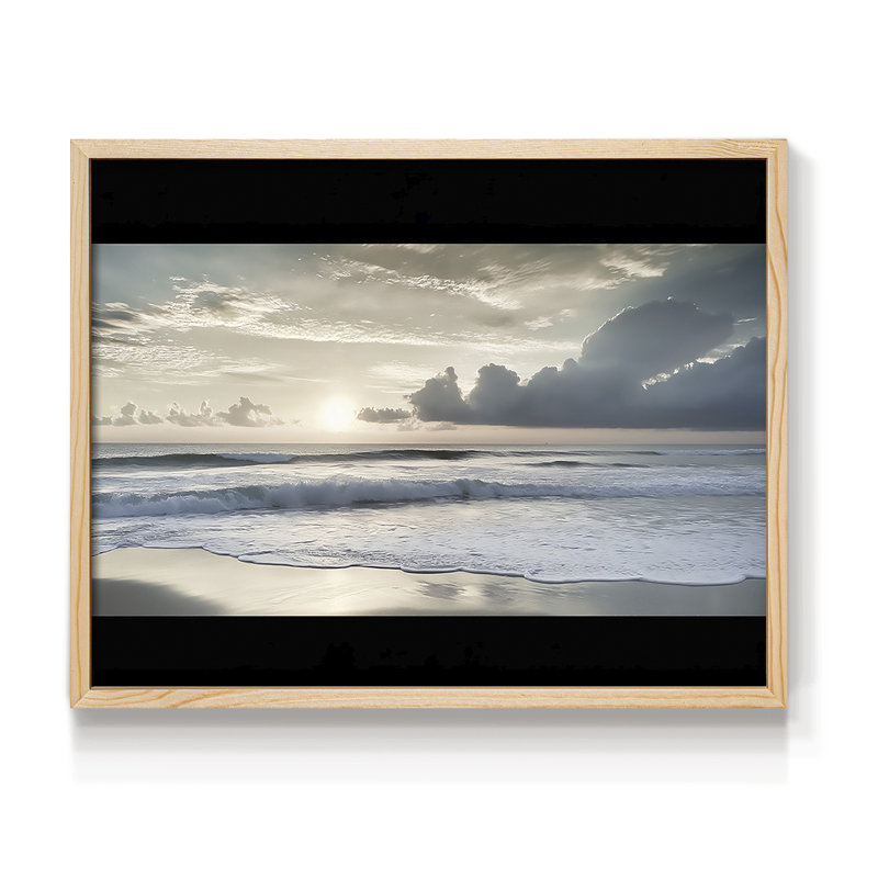 Série nautique-X - reproduction encadrée - réarmable, H 16 po x l 20 po, Naturel