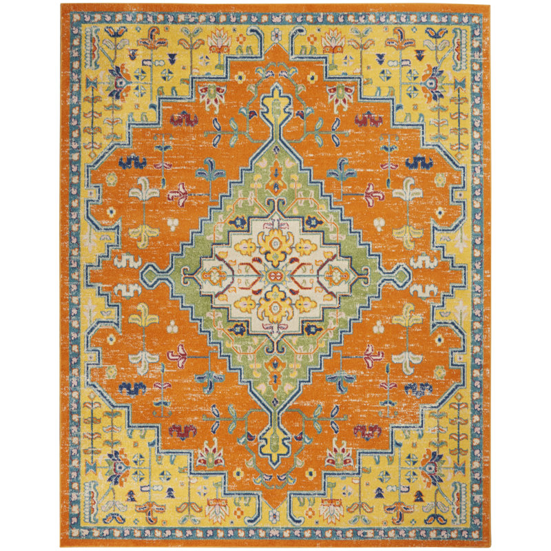 Mihhail Oriental Indoor Rug, Rectangle 9' x 12'