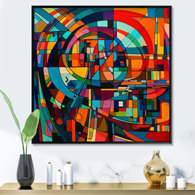 " Orange Forces In Motion "